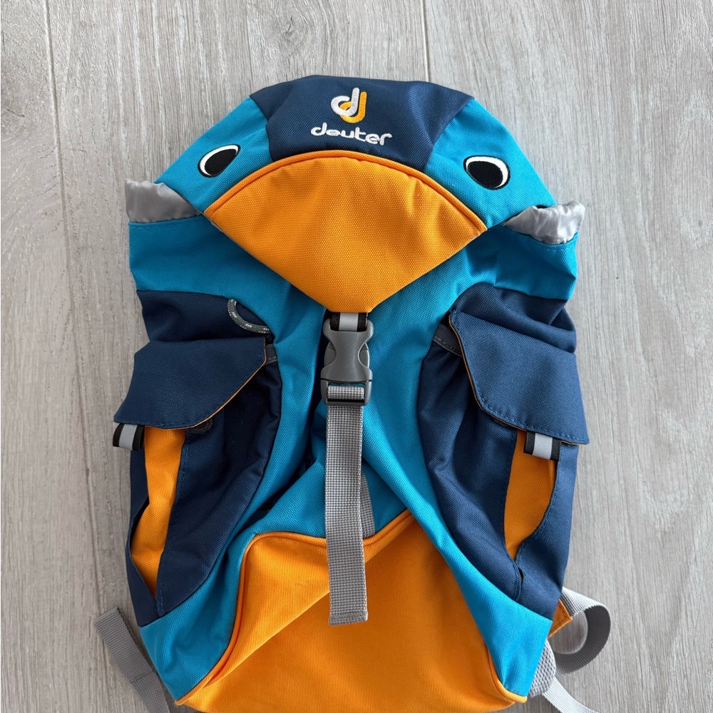 Deuter Kids Kikki Blue and Orange Backpack